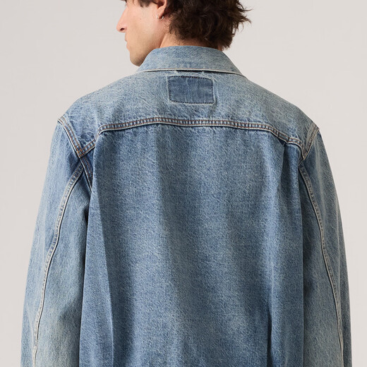 Levi's Levi's 26th Spring and Summer New Men's American Retro Workwear Style Casual Denim Jacket Jacket Blue S