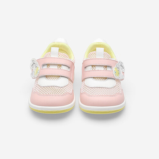 Yingshi shopping mall same style toddler shoes soft sole antibacterial shoes for boys and girls spring and summer breathable mesh shoes light peach color 20.5 inner length 13.0/foot length 11.5-12.5