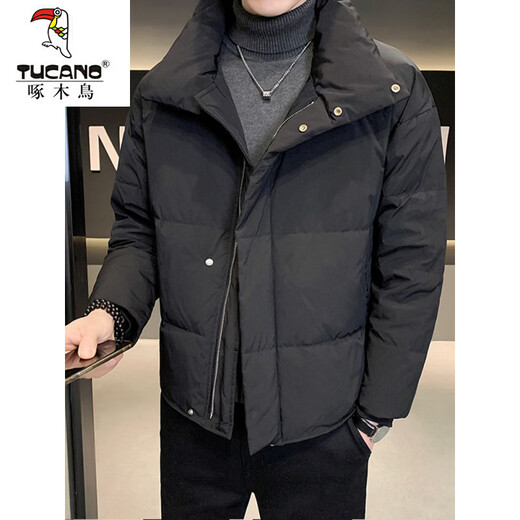 Мужской пуховик Woodpecker (TUCANO), новинка 2025 года, осенне-зимняя модная брендовая мужская одежда, мужская утолщенная супер красивая куртка карамельного цвета XL, 2025 г.
