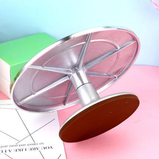 Zhong Zhanggui Aluminum Alloy Decorating Table Cake Turntable Turntable Cake Stand Decorating Rotating Table Baking Tool Set Home and Commercial 12-inch Professional Master's Road Gold Package F Package