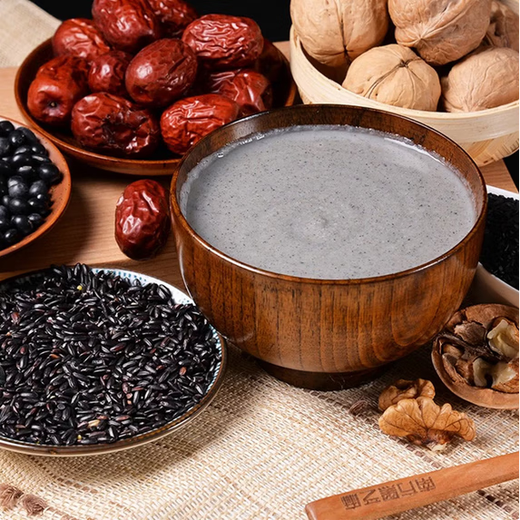 Southern black sesame sugar-free black sesame paste 1000g/bag essential for family breakfast. New and old packaging shipped randomly.