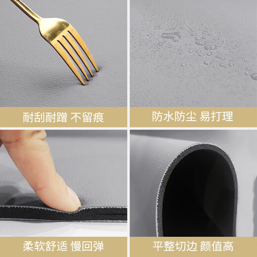 Fantasy kitchen floor mats, wipeable, washable, stain-resistant floor mats, waterproof, oil-repellent, non-slip carpet strip mats, door mats, Junhui 60x180cm, single pack