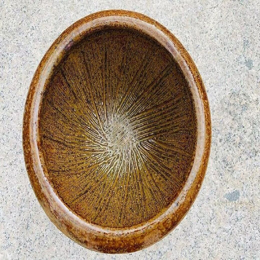 Fantasy Jiangxi Yongfeng specialty earthenware garlic pounder garlic mortar old-fashioned garlic pounder + wooden stick