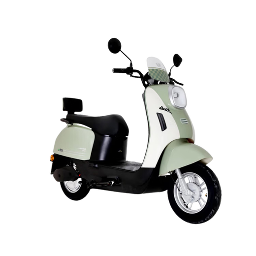 Luyuan Electric Motorcycle M7 Super Long Range Powerful Scooter New National Standard National Good Car Extended 74 Kilometers 60V 5 Lead Acid Batteries 1000W Christmas and New Year's Day Via Green