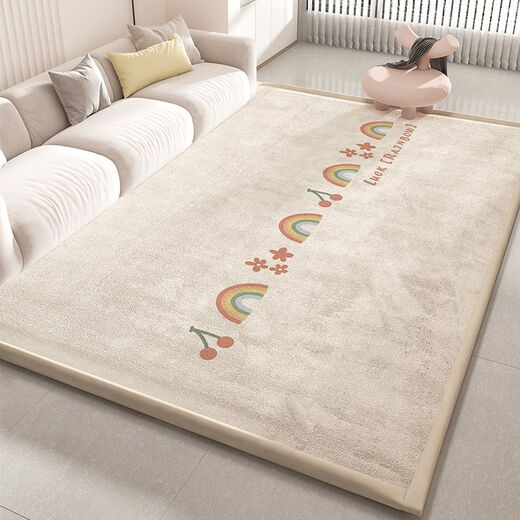 Fantasy children's carpet crawling mat living room thick extra thick soft sponge play mat tatami bedside sleeping mat dopamine little monster +2T丨 Aibed 200x340CM丨 smooth carpet surface