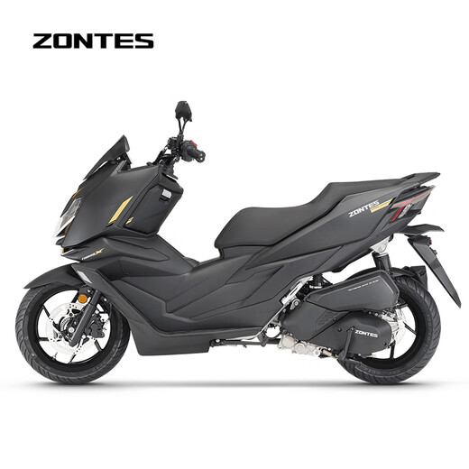 Shengshi ZONTES 2026 new model Shengshi 150X scooter National IV single-cylinder water-cooled 150cc matte black