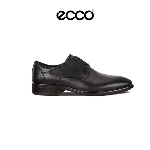 ECCO Business Formal Leather Shoes Derby Shoes for Men Suitu 512734 01001 Black 42 Gift for Boyfriend