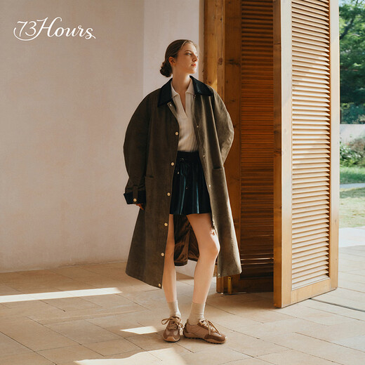 73Hours Women's Shoes Free Formula 2026 Spring New Ballet Style Moral Training Shoes Forrest Gump Shoes Sports Casual Shoes Brown 35