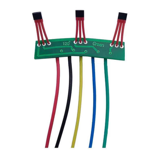 FULLKON two-wheeled and three-wheeled electric vehicle motor Hall plate components Hall sensor with plate and wire 41F 413 universal type 41F with wire without board, two pairs (6 pieces)