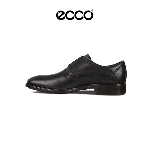 ECCO Business Formal Leather Shoes Derby Shoes for Men Suitu 512734 01001 Black 42 Gift for Boyfriend