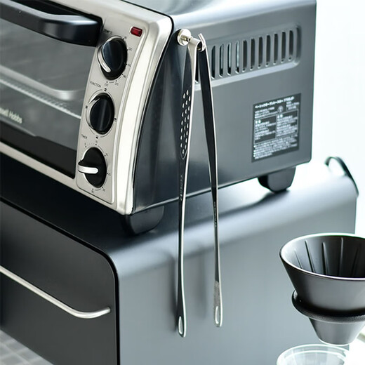 Miss Pot and Mr. Chef, Japanese-made original imported cooking tongs, barbecue tongs, non-slip and anti-scalding barbecue tongs, steak tongs, home kitchen food tongs, bi-monthly stainless steel tongs