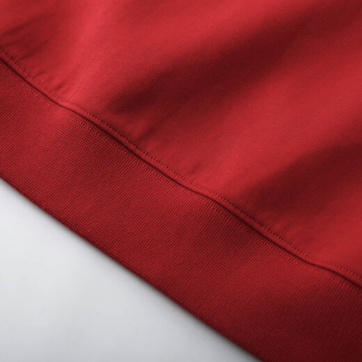 Xianlixiu New Year red parent-child sweatshirt plus size women's soft and comfortable round neck top fat mm spring new style 1247 red XL