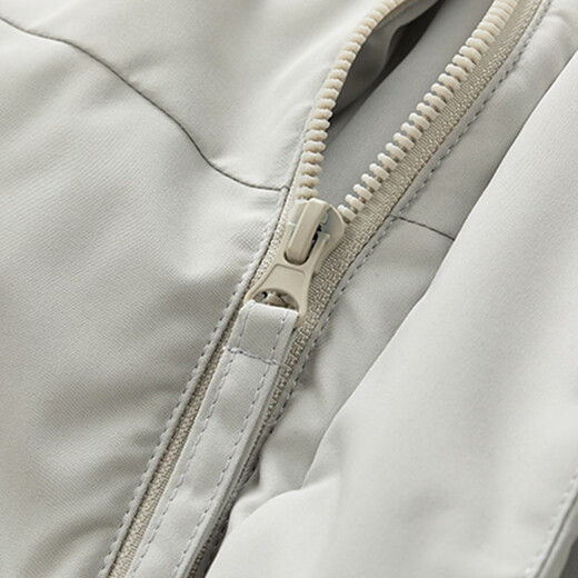 PLAYBOY cotton jacket for men in winter, fashionable, simple, loose, casual, versatile, thickened and warm, stand-up collar jacket, black 3XL