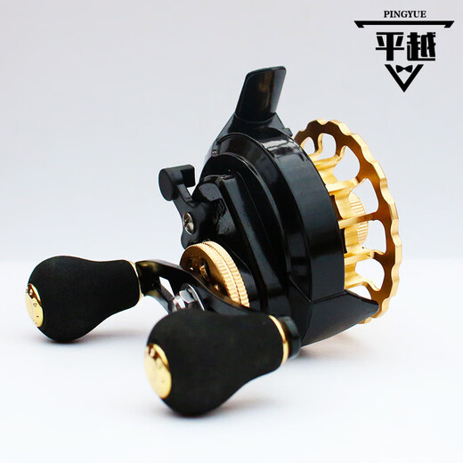 Dawa Chigoulong new bridge raft pole wheel ice fishing wheel sea fishing raft wheel micro lead boat fishing wheel offshore fish raft fishing wheel left hand