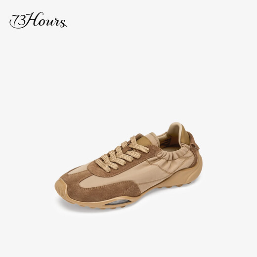 73Hours Women's Shoes Free Formula 2026 Spring New Ballet Style Moral Training Shoes Forrest Gump Shoes Sports Casual Shoes Brown 35