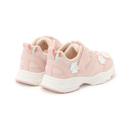 MIKIHOUSE Toddler Shoe Ideas Flower Sneakers (16cm-19cm) Shoes Shoes Sneakers Japan Direct Mail Kuro(80) 19cm