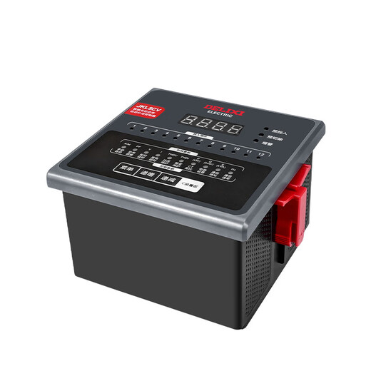 Delixi intelligent power automatic compensation controller plastic case 4-6-8-10-12 loop 4 channels