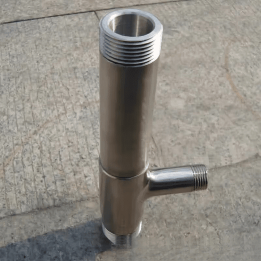 Hejiangong high-quality DN25/2 stainless steel 04 ejector, gas-water mixing venturi tube, DN2004 six-point belt card, DN80 SUS316 3-inch outer wire, wire outer diameter 90mm