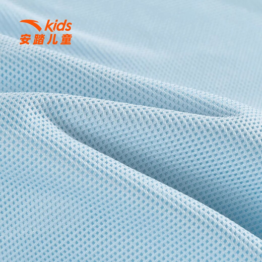 ANTA (ANTA) children's jacket boys' warm top 2026 spring new comfortable four-proof outdoor thick windproof jacket 6603-2 cool blue 160 cm