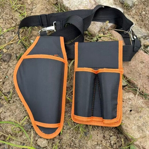 Ye Yu Maiyue electric pruning shears special waist bag garden tool bag belt to centimeter lithium electric scissors portable waist bag multi-functional garden tool bag