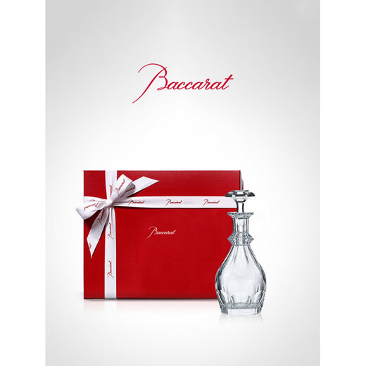 Baccarat Christmas gift HARCOURT1841 Haku series decanter bottle 0.75L transparent
