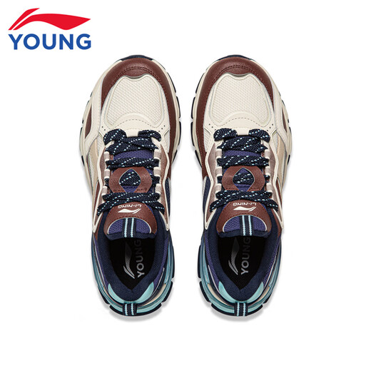 Li Ning (LI-NING) children's shoes, children's sports shoes, boys' arc light 2 shock-absorbing rebound support stable casual shoes 37YKCW002-5