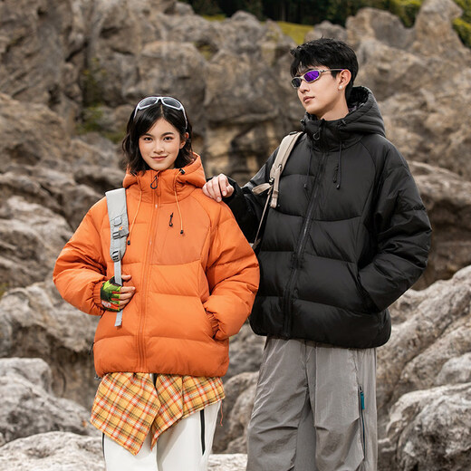 Snow Flying (SNOWFLYING) высококачественная мужская зимняя куртка-пуховик 2025 года, новая модная морозостойкая и теплая пуховая куртка мужская зимняя одежда Cang Yue Blue 2XL подходит для 170-190 Jin Jin, вес 0,5 кг