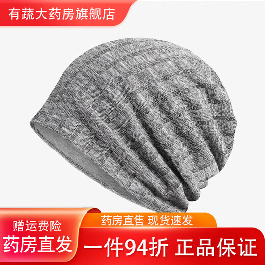 Universal anti-fall protection artifact for the elderly, anti-collision headgear, autumn and winter headgear, anti-fall headgear, middle-aged and elderly people after craniotomy surgery, lilac purple thread, radiotherapy and chemotherapy rate after craniotomy surgery