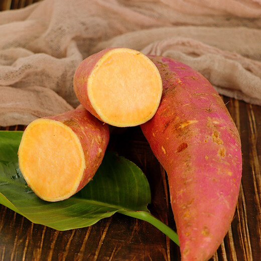 Authentic sandy yellow heart sweet potato, candied sweet potato, roasted sweet potato and sweet potato hot pot ingredients, really cheap supermarket live broadcast room, high-quality fruit (3 taels - 8 taels) with box 3 Jin Jin equal to 0.5 kg.