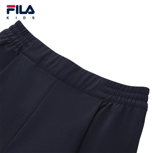 FILA FILA children's trousers 2026 spring new wide-leg pants for men, middle and large children RD royal blue-NV 140