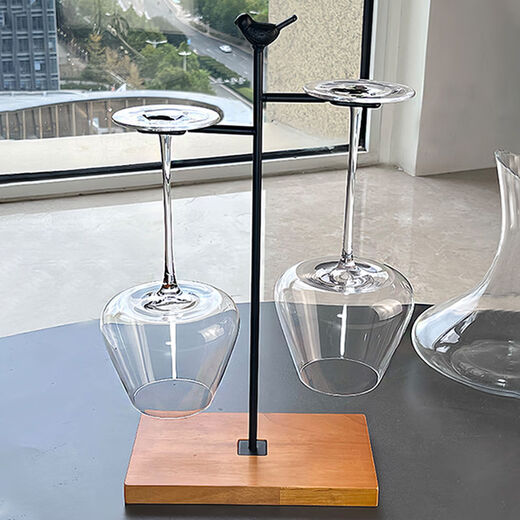 Pupan Crystal Glass Burgundy Wine Glass Belly Women's Red Wine Glass Set Dry White Goblet Transparent Bordeaux Glass 1 Pack 580ml