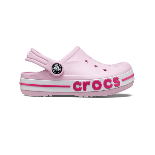 Crocs (CROCS) Baya Crocban children's clog shoes beach shoes boys and girls toe-cap slippers/207018/207019 ballet pink/candy pink-6TG 35 (215mm)