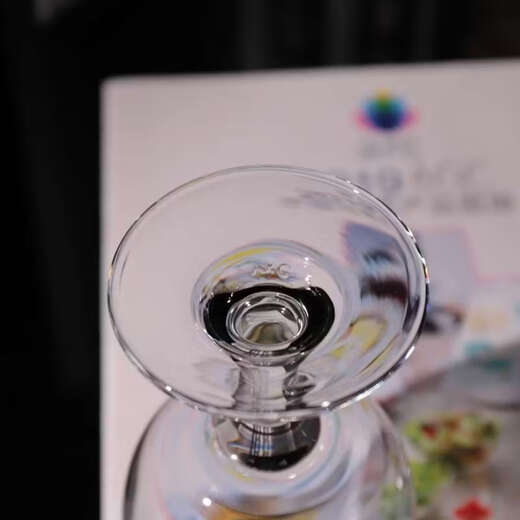 Yusenyi Bow and Arrow Goblet Beer Cup Short-legged Cup Commercial Table Drinking Cup Beverage Cup 330ml 1 piece (take 5 pieces and send 6 pieces)