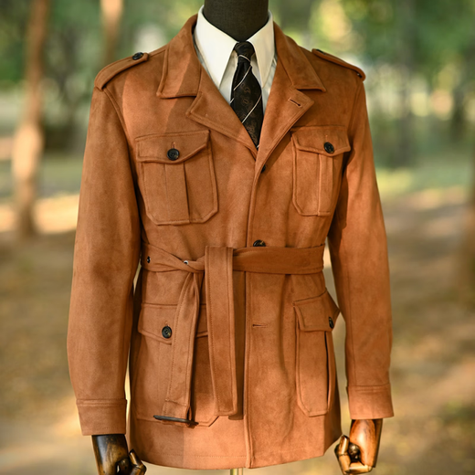 FLADY международный бренд первой линии, итальянский осенне-зимний новый SafariJacket, охотничья ретро-куртка для джентльмена в стиле сафари, зеленый L