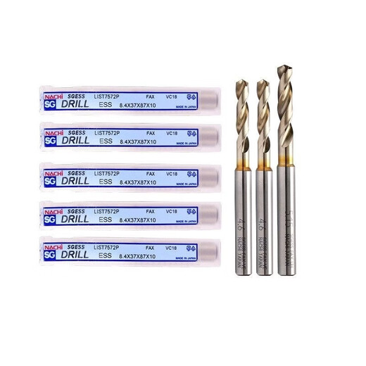 Shenghong Japan NACHI Fujikoshi 7572P drill bit SG coated powder metallurgy high speed steel aluminum alloy stainless steel drilling diameter 3.0 single