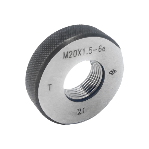 Kelandha measuring thread ring gauge metric thread through-stop tooth gauge coarse tooth fine tooth M3 M4 M5 M6 M8 M8*1 6e M36e-T-Z pitch 0.5