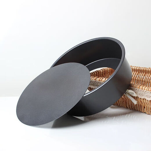 Tuojin cake mold household oven uses 4 inches/baking tools non-stick stainless steel anode live bottom 10 inches + 4 inches round comes with demoulding knife + scraper