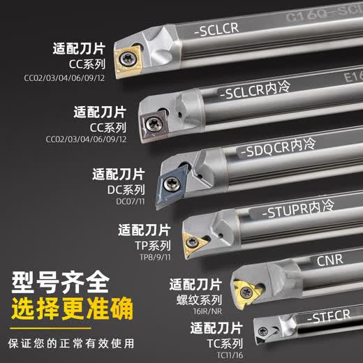 S Wolframstahl-Anti-Schock-Innenloch-Werkzeughalter, erweiterte Legierung, Anti-Schock-Innengewinde, kleine Bohrung, innere Kühlwasser-Drehmaschine, Werkzeughalter-CLCR C25S-STUPR11, gerades Messer, Wolframstahl, Anti-Schock