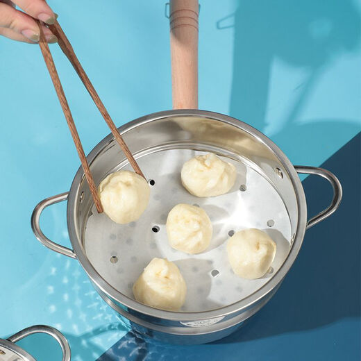 Shantou Lincun non-stick steamer paper disposable small steamed bun oil paper round steamed bun paper household bottom paper cage drawer pad paper (round steamer paper shipped from Chaozhou warehouse - 20cm