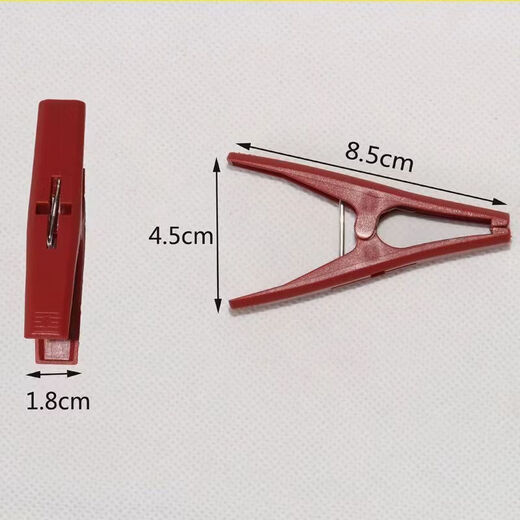 Special clip for hanging winter melon, large vine support, wholesale mangosteen, tomato, cucumber, vine support, tying branches and fixed vine clip, large red clip 100 pieces