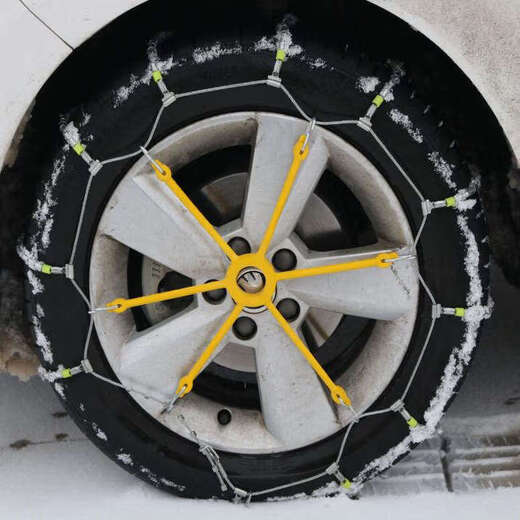 Gongma automobile anti-skid chain steel ball chain off-road vehicle car bread SUV universal snow tire chain emergency Chiwei-export quality steel ball chain 1046