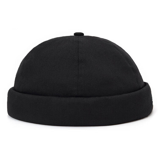 NEW ERA street hip-hop trend melon skin hat men and women same style couple versatile landlord hat black default one size F