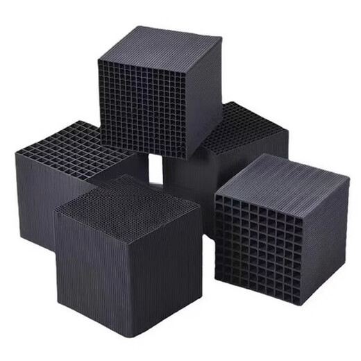 Shantou Lincun Honeycomb Activated Carbon Block 00800 Iodine Value Industrial Waste Gas Treatment Ordinary 00*00*50mm/6/piece/box