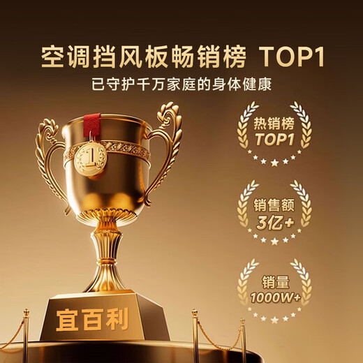 Yibaili central air conditioning windshield ceiling machine anti-direct blow air conditioning baffle outlet wind guide windshield central air conditioning windshield 60CM 1 piece*5502