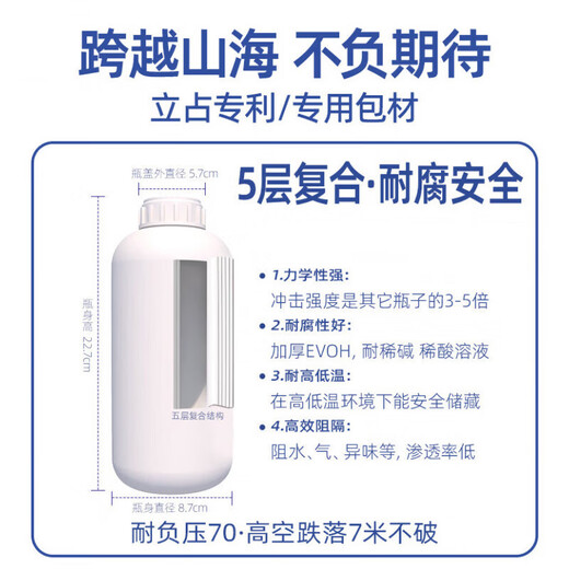 Li accounts for 99% potassium dihydrogen phosphate, fruit tree and vegetable flower promotion and fruit phosphorus potassium fertilizer foliar fertilizer, agricultural water dissolving Hefei 99% premium crystal 1kg/bag