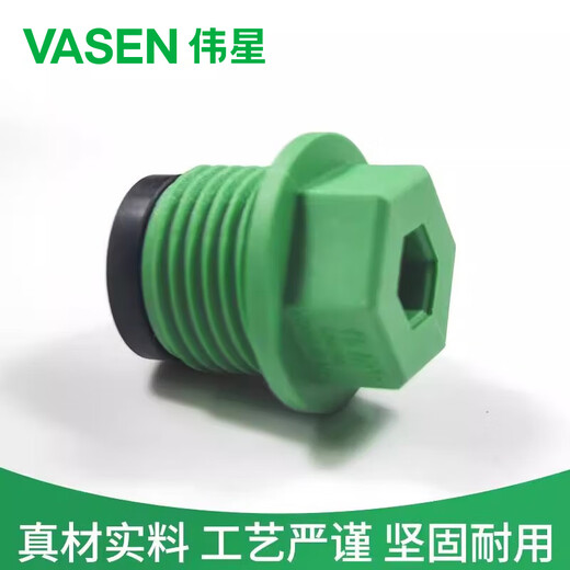 Weixing PPR pipe plug 4 points 1/2 (15 pieces) plug with gasket hot and cold water pipe plug home decoration water pipe fittings