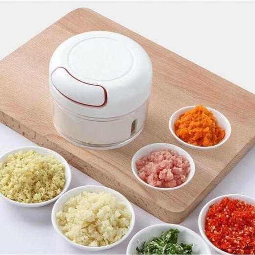 Shantou Lincun Garlic Machine Manual Kitchen Garlic Artifact Home Mini Meat Mincer Chili Ginger Garlic Garlic Machine Garlic Artifact (One