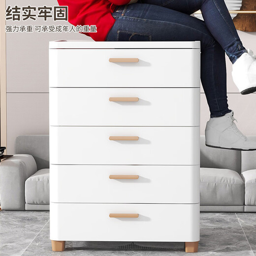 RSRDDY German quality clothing drawer-type home storage box, clothing storage box, large capacity, extra large wardrobe storage and organization, heightened and deepened, 39CM wide, thickened, comes with silent wheels, can hold 3 layers than the storage box