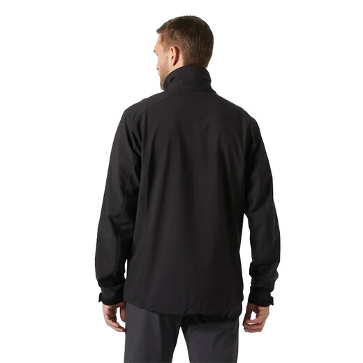 HELLY HANSEN, H/H Helly Hansen Men's Mid-Length Windbreaker Paramount Commuting Lightweight Stretch 62915 990-Obsidian Black M