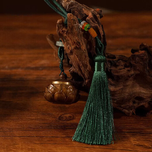 Lotus Aromatherapy Car Perfume Exquisite high-end sweet orange essential oil anti-depressant, soothing, sleep-aiding and incense diffuser wooden car hanging Lotus Aromatherapy Car Hanging Tsukino Lengshan 10ml